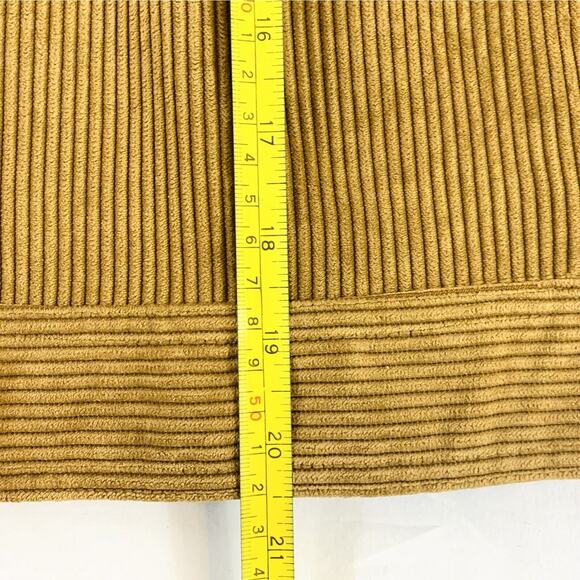 Zac & Rachel Brown Corduroy Trucker Jacket Women's Plus Size M Button Up - Picture 8 of 8